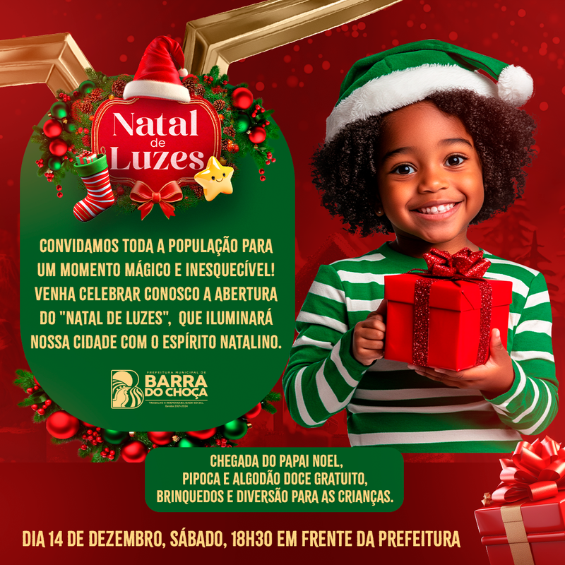 Natal de Luzes em Barra do Choça