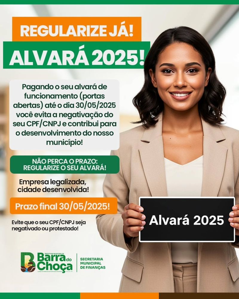 Regularização do alvará de funcionamento 2025