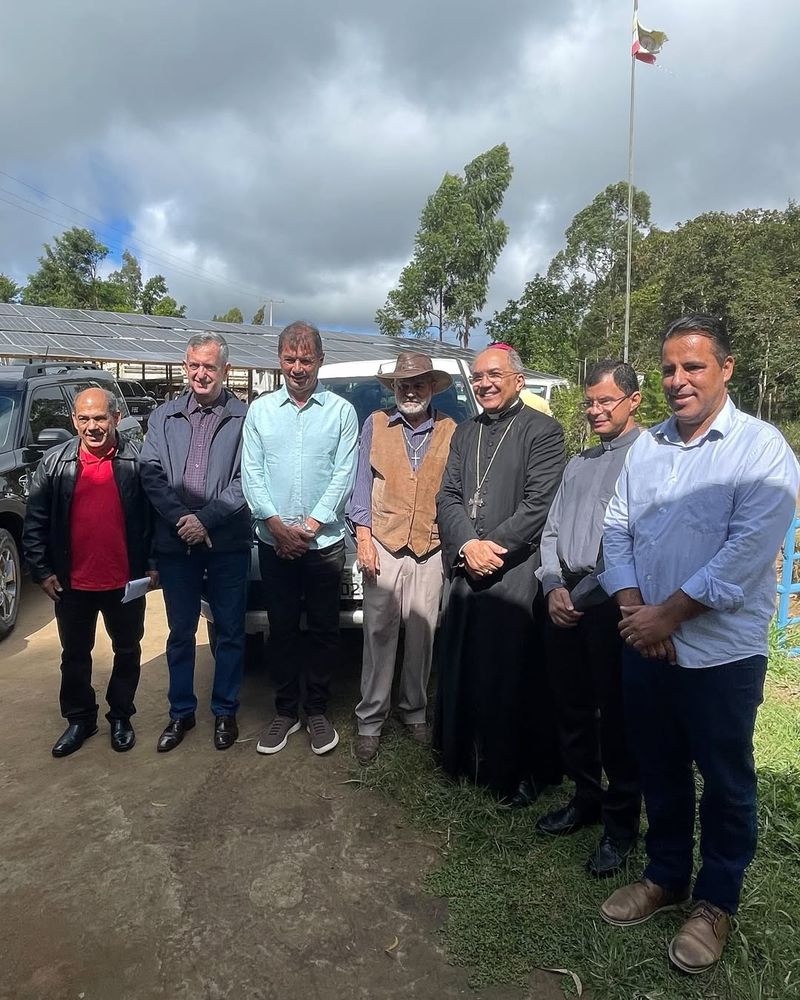 Arcebispo de Vitória da Conquista visita COTEFAVE e celebra missa no município de Barra do Choça