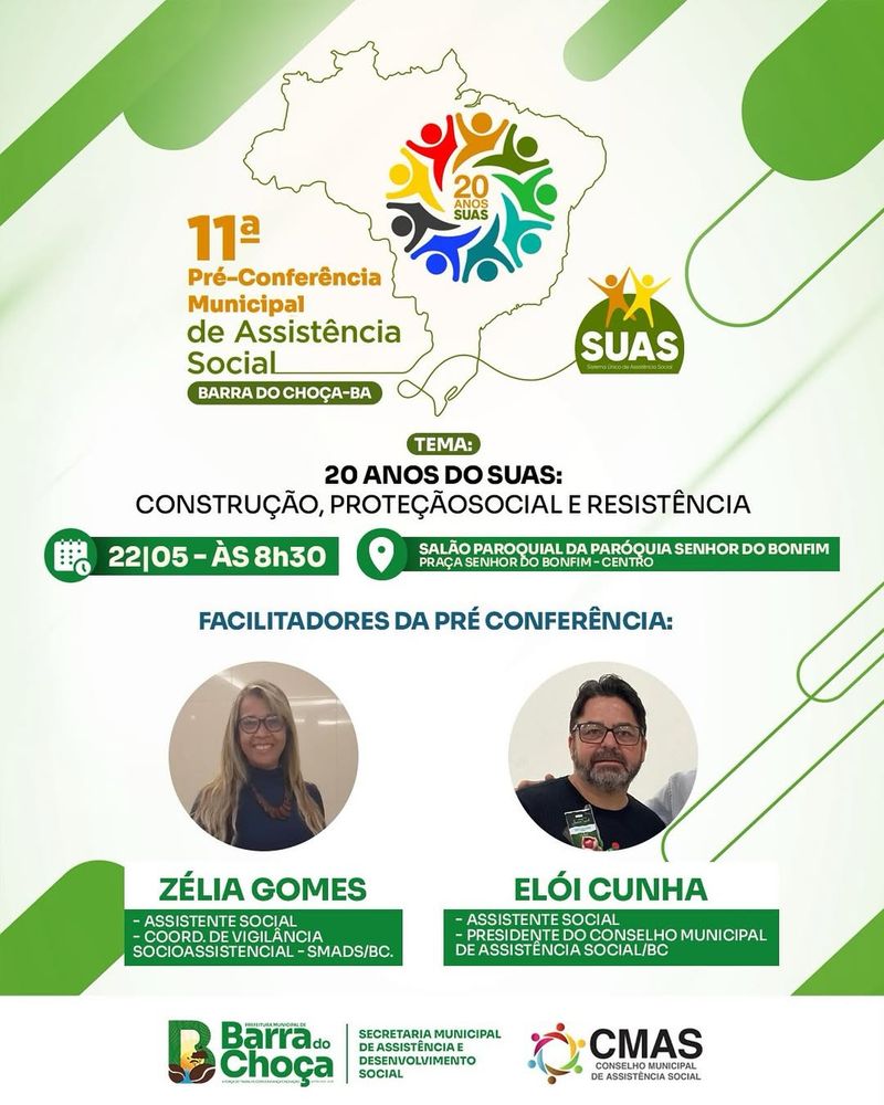 11ª Pré-Conferência de Assistência Municipal