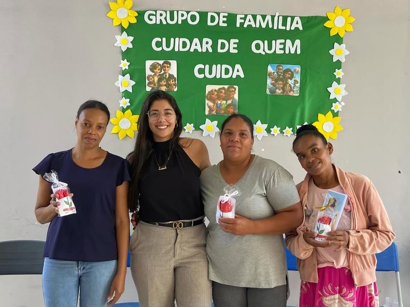 Reunião com mães das crianças do SCFV