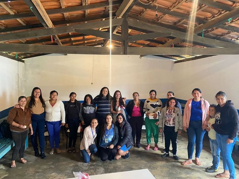 CRAS de Barra Nova realiza encontro com famílias em Rio do Meio