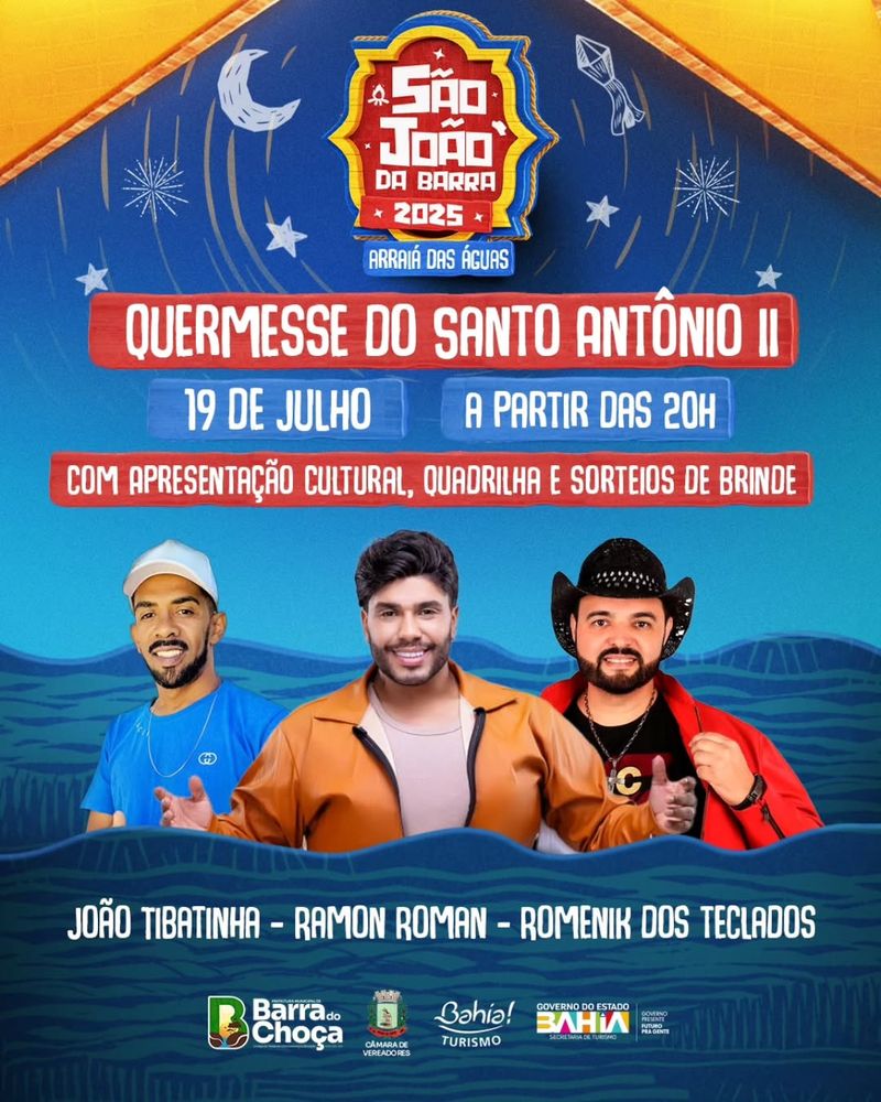 Povoado Santo Antônio II celebra a tradicional quermesse com música, cultura e forró neste sábado (19)