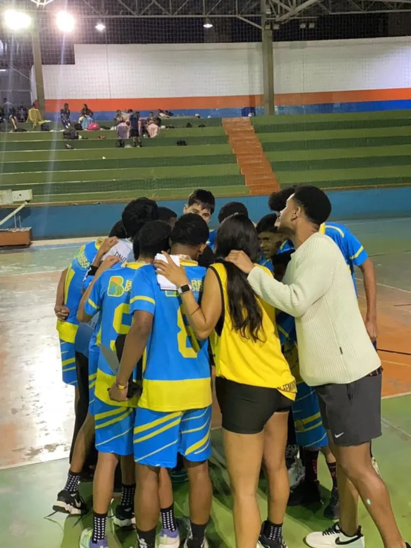 Barra do Choça na competição "Jovem Talento” de Handebol