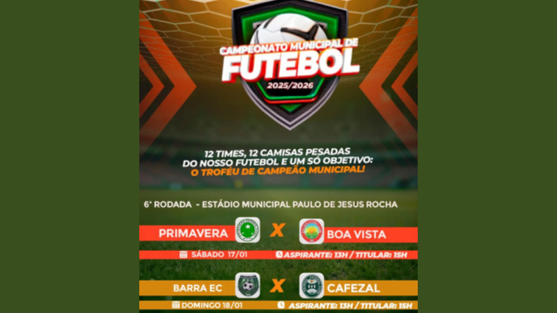 Campeonato Municipal de Futebol 2025/2026 