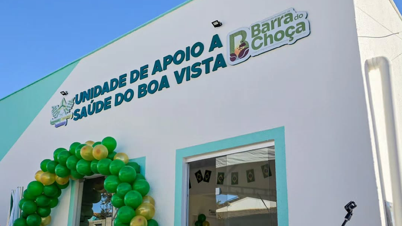 Prefeitura de Barra do Choça entrega nova Unidade de Apoio à Saúde da comunidade Boa Vista