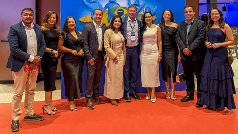Barra do Choça na XXVII Marcha dos Prefeitos, em Brasília e também da premiação do Sebrae Nacional