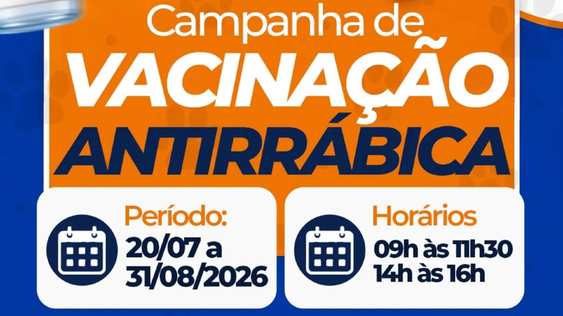 Campanha de Vacinação Antirrábica Animal 
